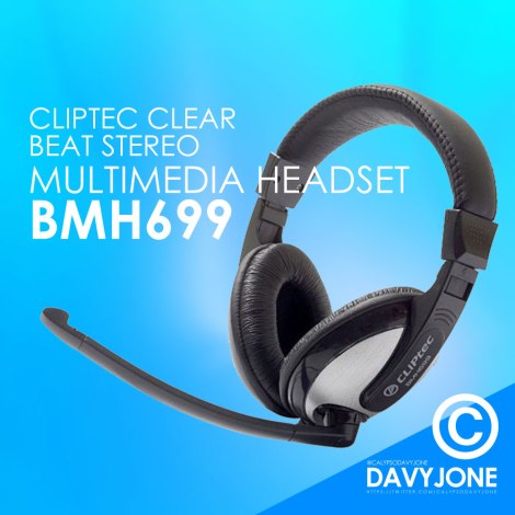 Cliptec Clear Beat Stereo Multimedia Headset BMH699