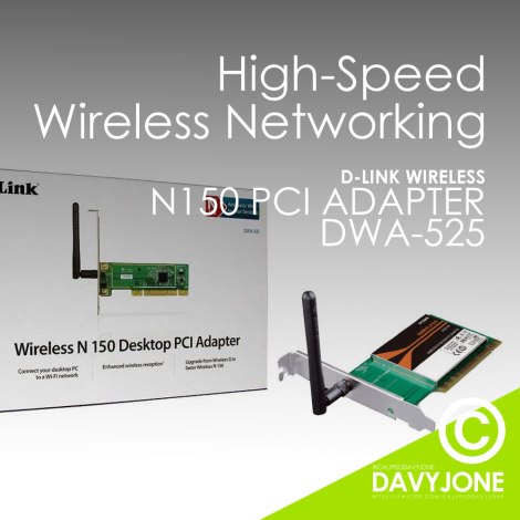 D-link Wireless N150 PCI Adapter DWA-525